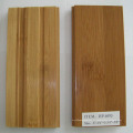 Laque UV horizontale de plancher de bambou solide carbonisée lissent